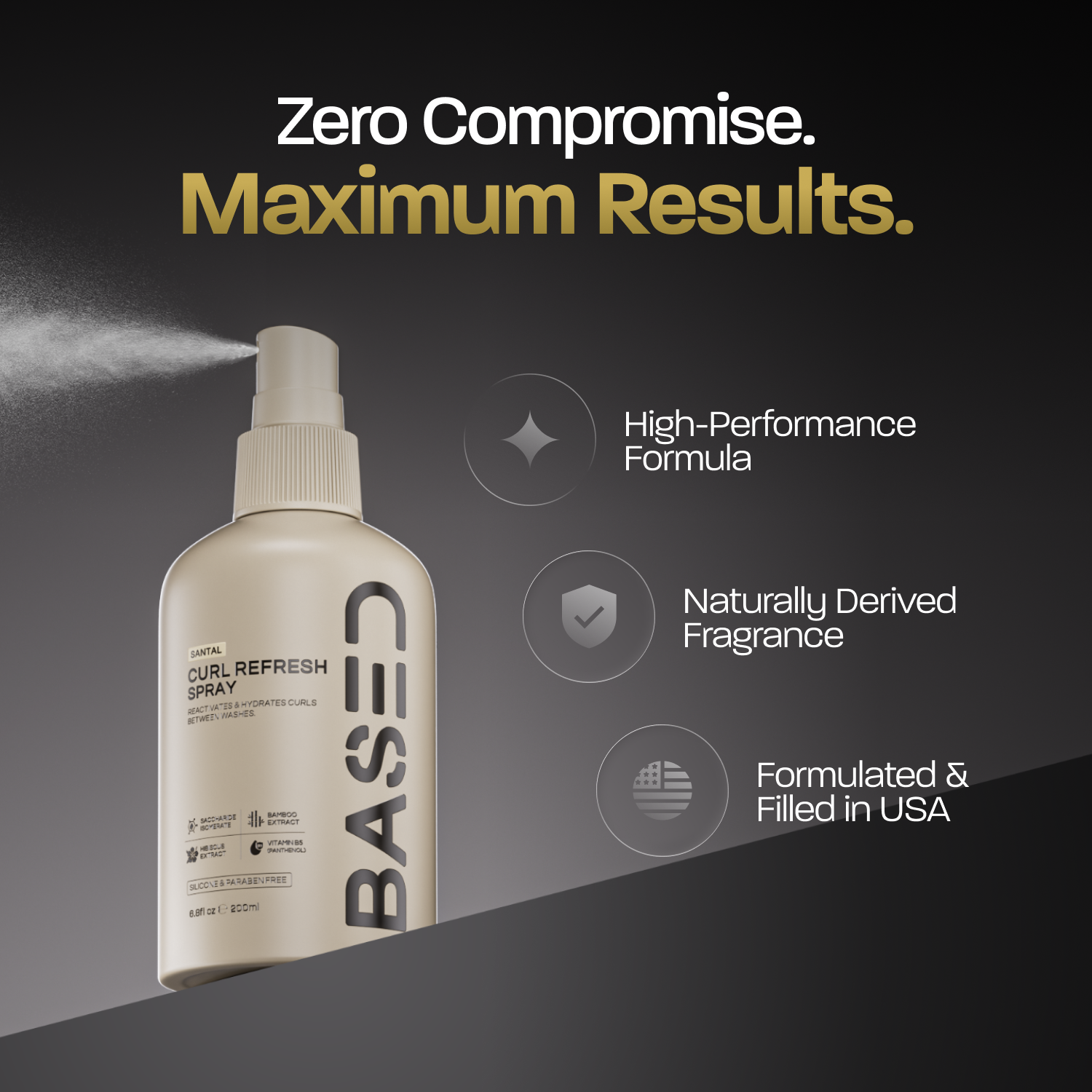 Curl Refresh Spray - Clean Look Sea Salt Spray