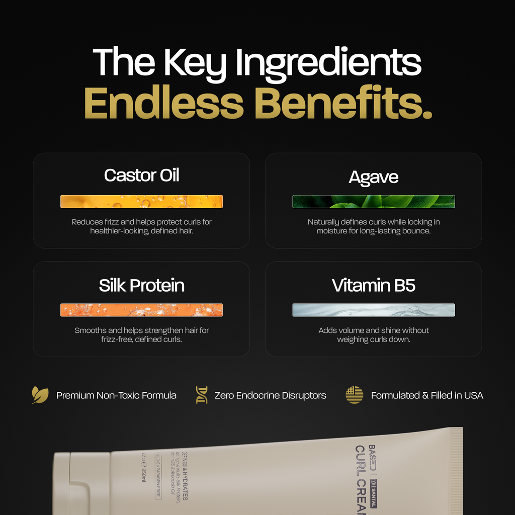 Complete Curly Kit - Simple Hair Styling Cream