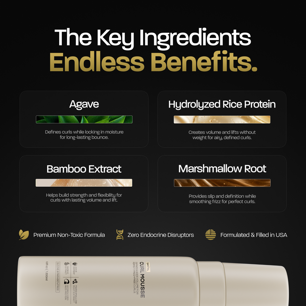 Complete Curly Kit - Simple Hair Styling Cream