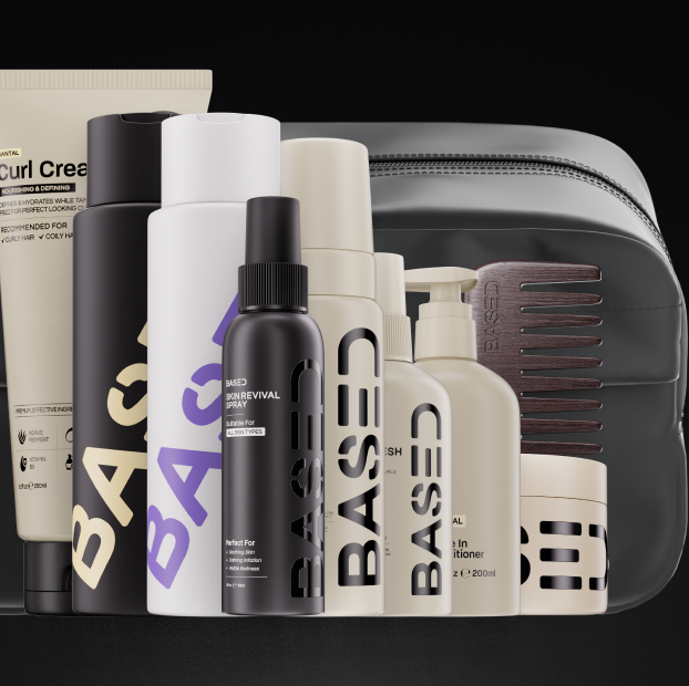 Shower + Curly Kit - Classic Daily Grooming Kit