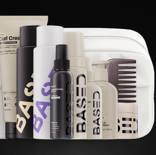 Shower + Curly Kit - Classic Daily Grooming Kit