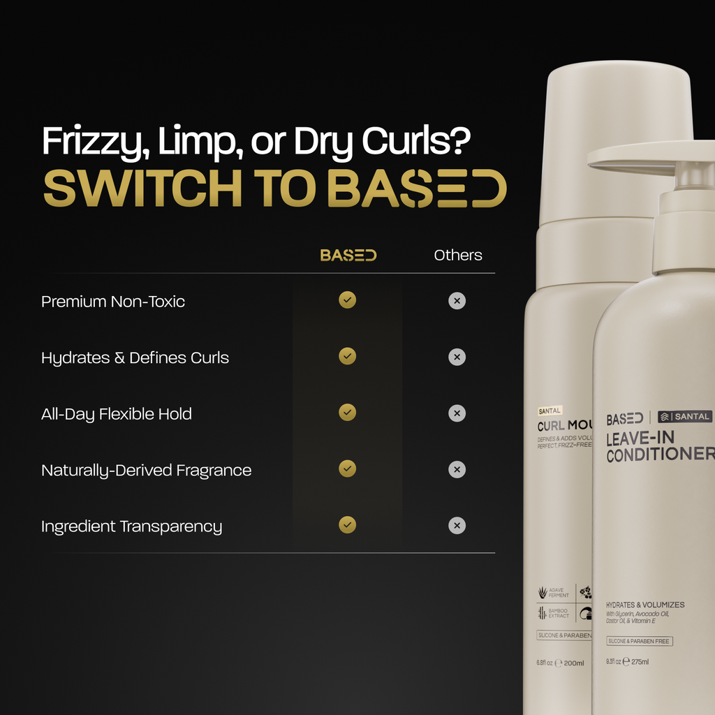 Hydration & Volume Duo - Gym Bag Curl Mousse