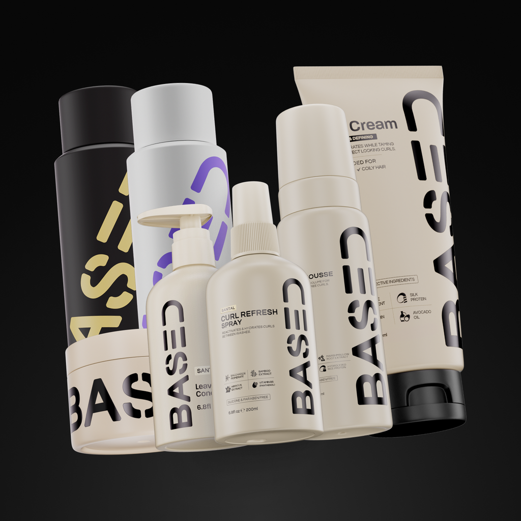 Shower + Curly Kit - Lightweight Daily Grooming Kit