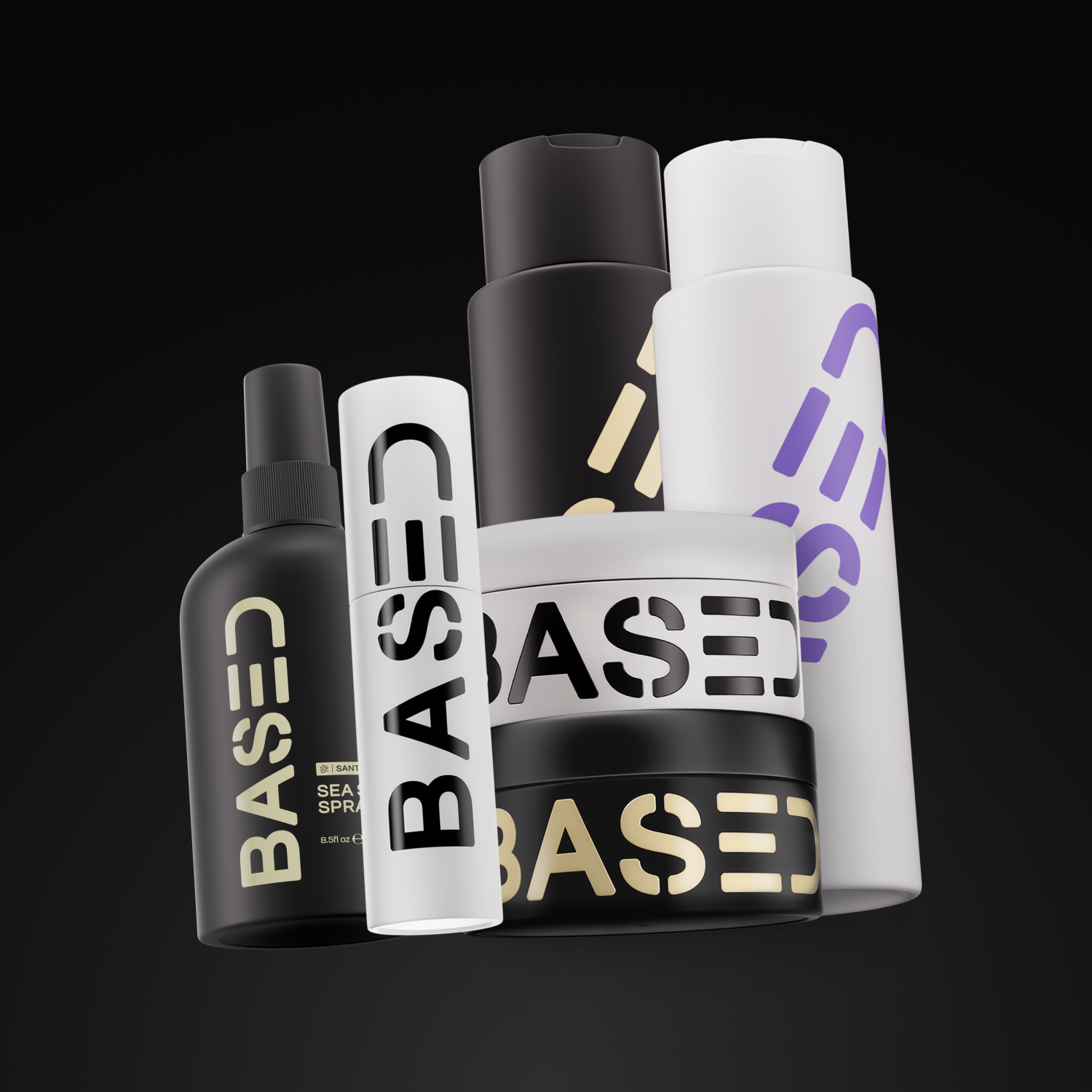 Shower + Styling Kit - Gym Bag Curl Refresh Spray