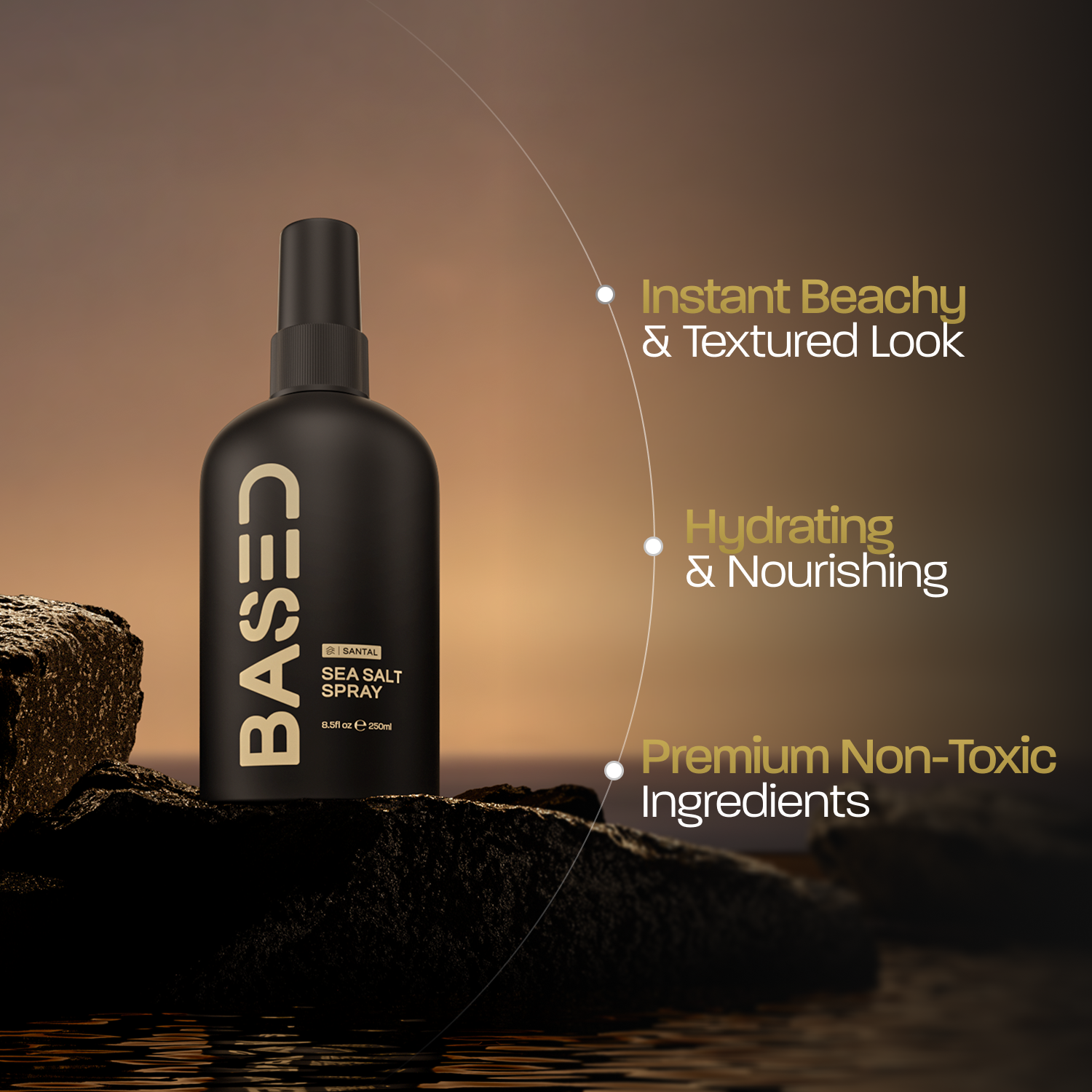 Sea Salt Spray - Routine Ready Skin Care Set